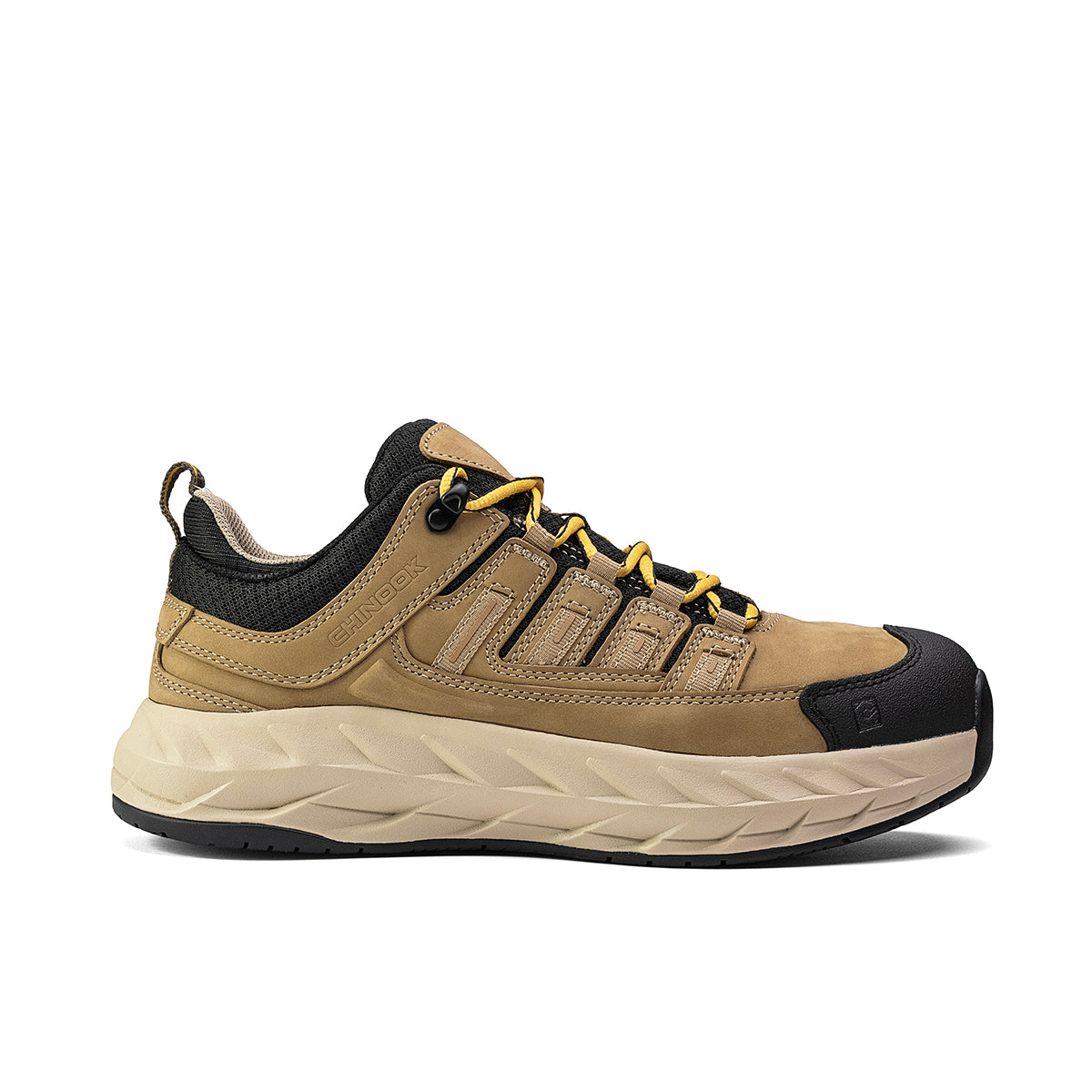 Pro Lace Up Low Waterproof Men’s Shoe - Tan (by Chinook® Footwear)