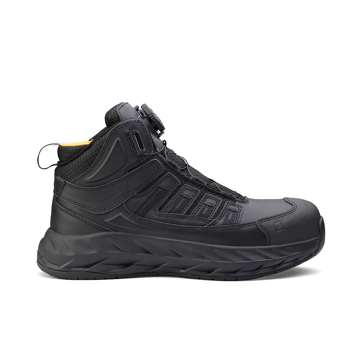 Pro Safety Mid 6" Composite Toe Work Boot – Black (by Chinook® Footwear)