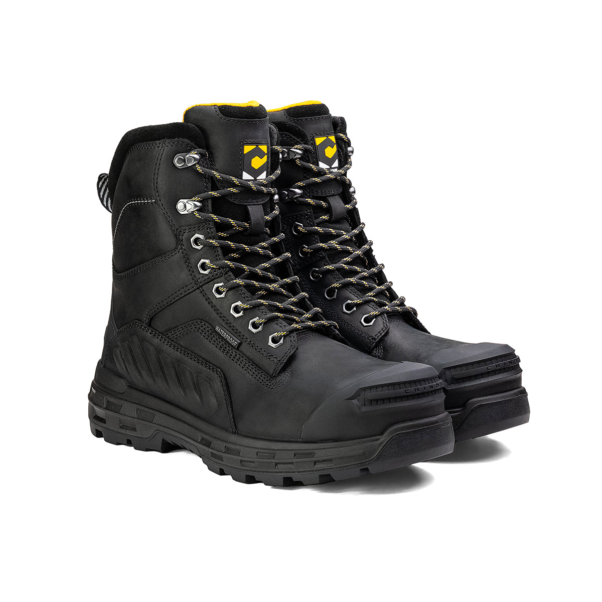 Wildwood 8” Waterproof Composite Toe Black Boot - Made in USA (by Chinook® Footwear)