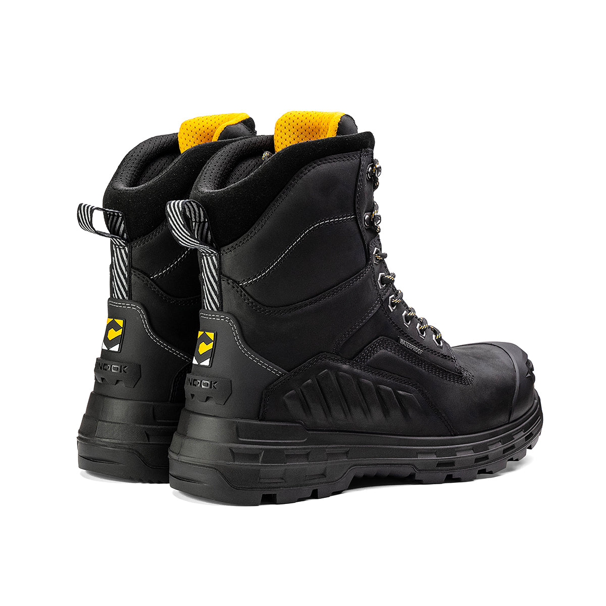 Wildwood 8” Waterproof Composite Toe Black Boot - Made in USA (by Chinook® Footwear)