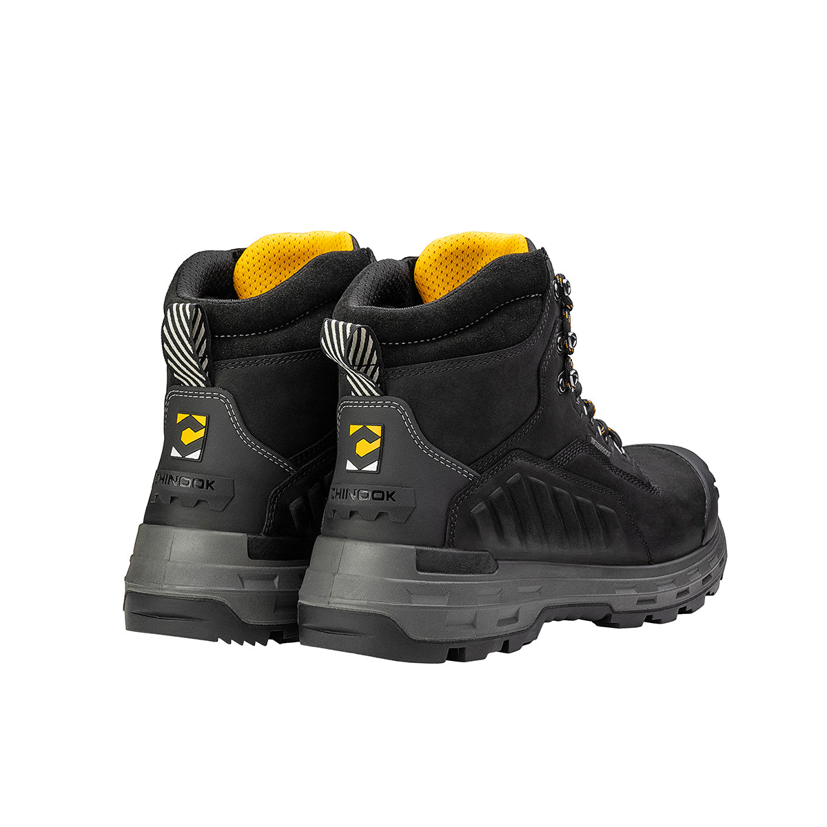 Wildwood 6” Waterproof Composite Toe Black Boot - Made in USA (by Chinook® Footwear)