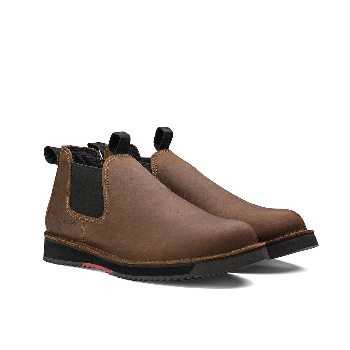 Romeo Heritage Leather Slip-On Shoe – Brown (by Chinook® Footwear)