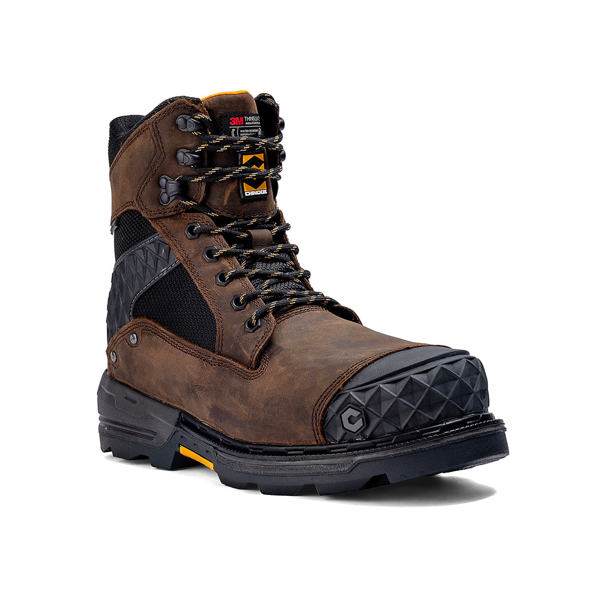 Pallet Jack 8” Insulated Composite Toe Waterproof Work Boot – Brown (by Chinook® Footwear)