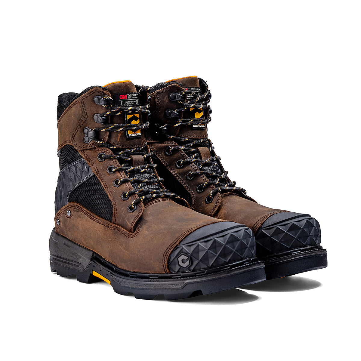 Pallet Jack 8” Insulated Composite Toe Waterproof Work Boot – Brown (by Chinook® Footwear)
