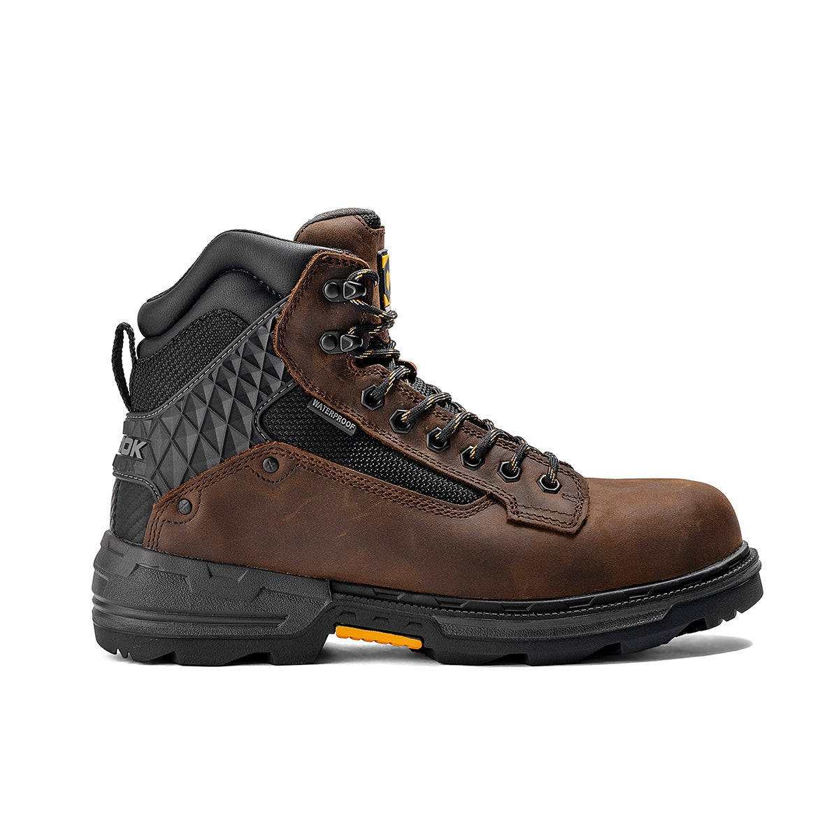 Pallet Jack 6" Plain Toe Waterproof Work Boot – Brown (by Chinook® Footwear)