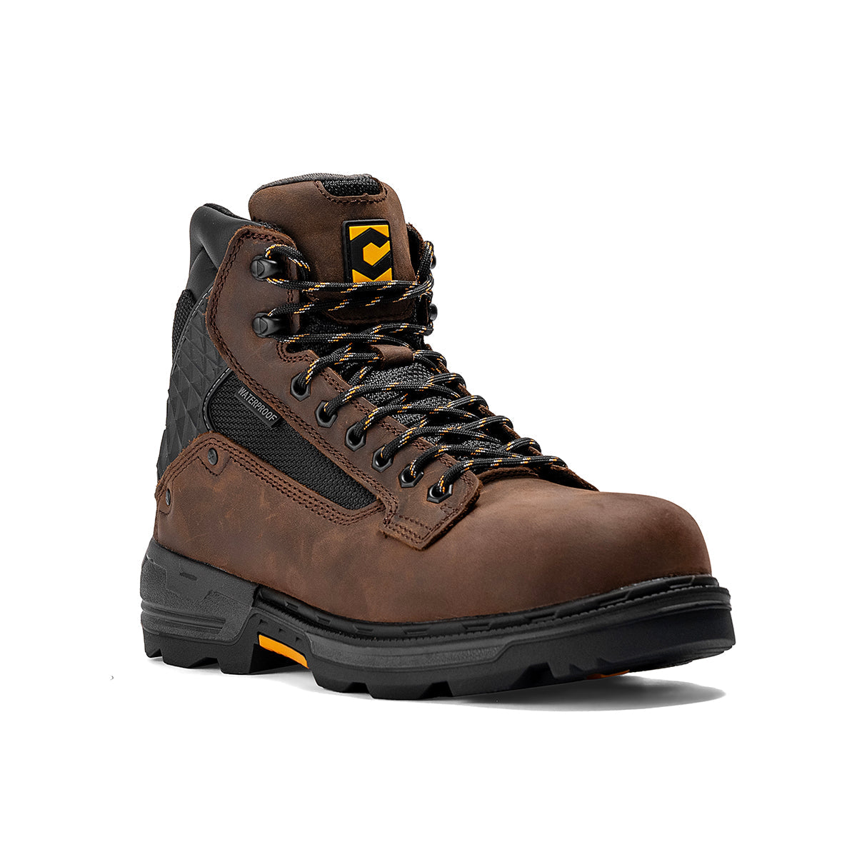Pallet Jack 6" Plain Toe Waterproof Work Boot – Brown (by Chinook® Footwear)
