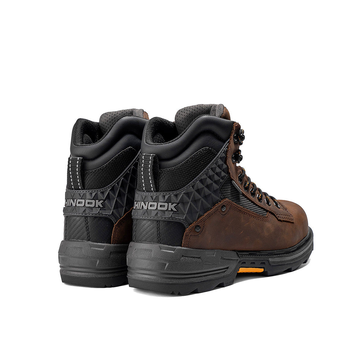 Pallet Jack 6" Plain Toe Waterproof Work Boot – Brown (by Chinook® Footwear)