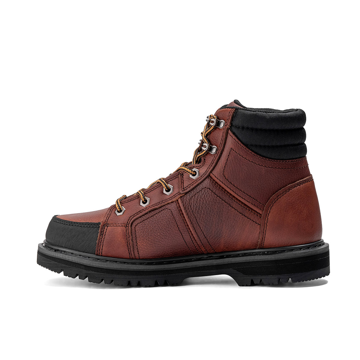 Contractor 6" Soft Toe Leather Work Boot – Brown (by Chinook® Footwear)