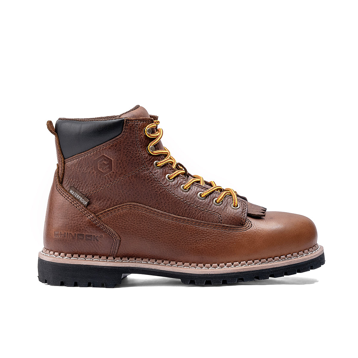 Logger 6” Men’s Waterproof Work Boot - Brown (by Chinook® Footwear)