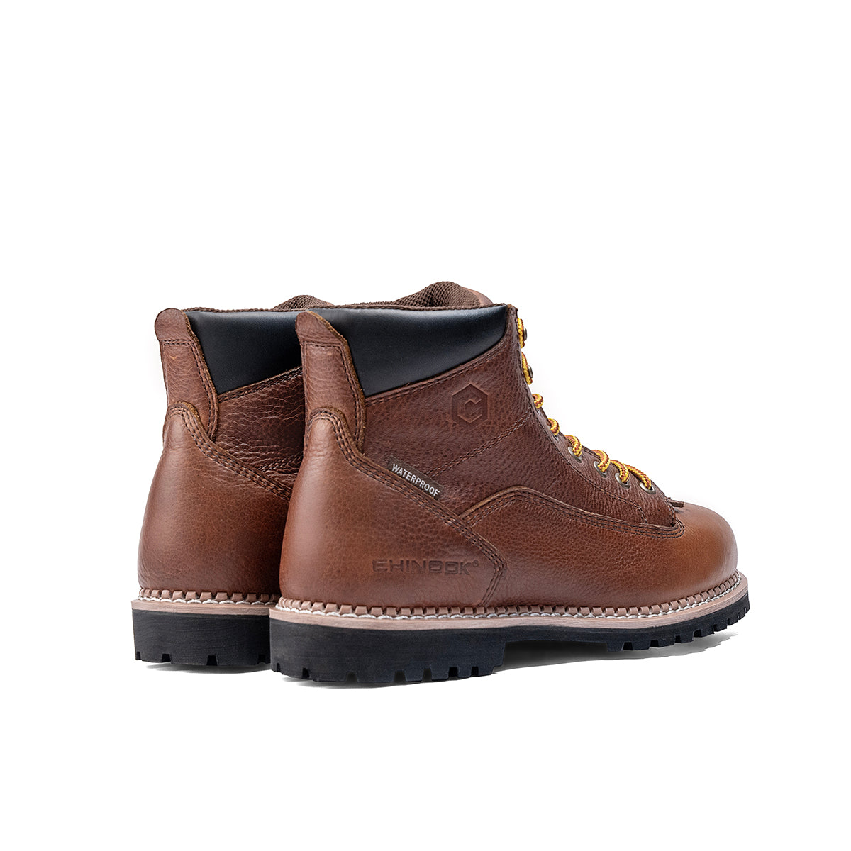 Logger 6” Men’s Waterproof Work Boot - Brown (by Chinook® Footwear)