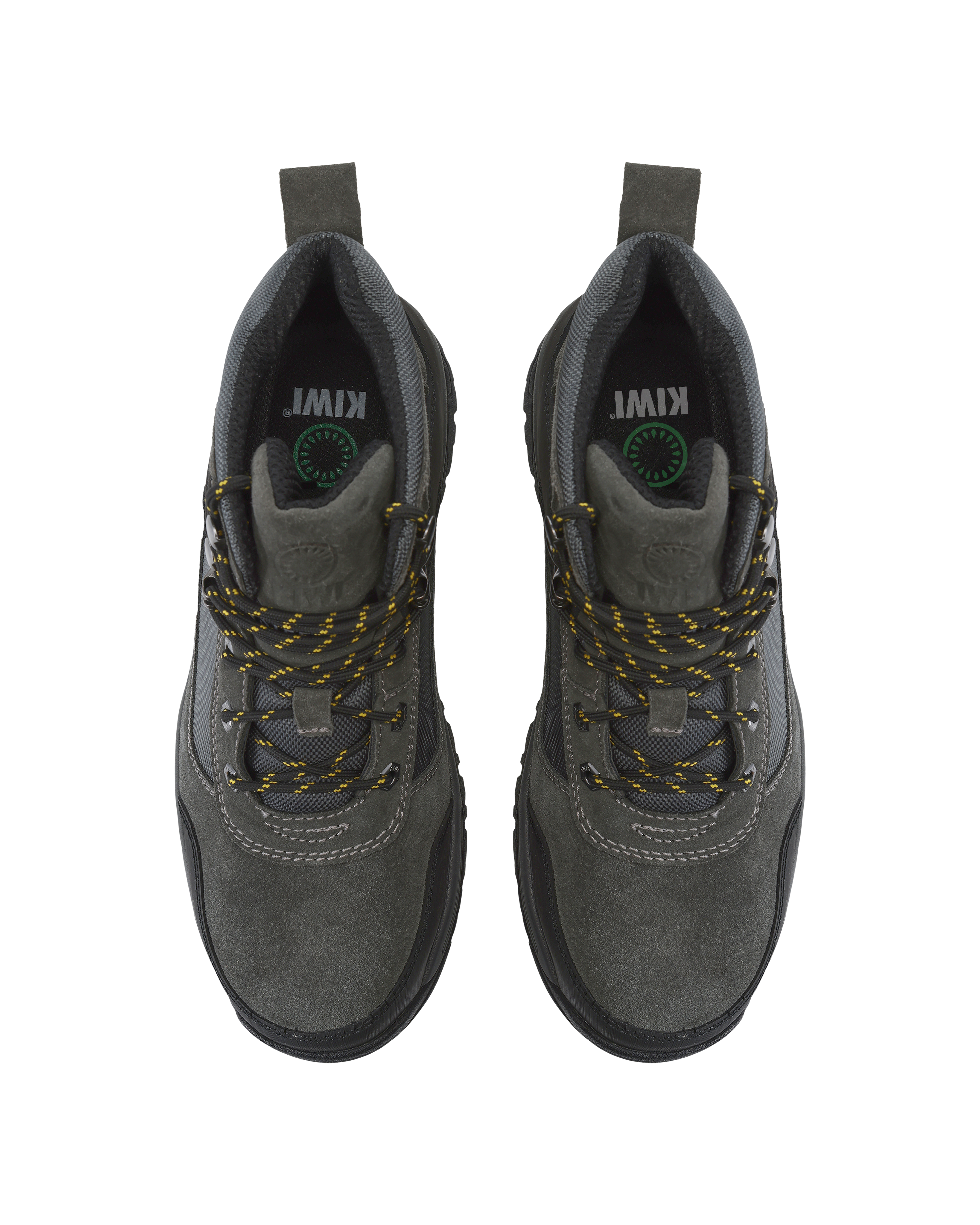 Kiwi Trek Grey Suede/Nylon 5" Steel Toe Water Resistant Work Boots [P69003]
