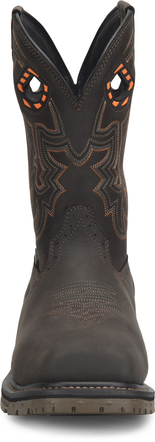 Composite Toe Boots 11" Phantom Rider Burner - Waterproof Work Boots With Wide Square Toe