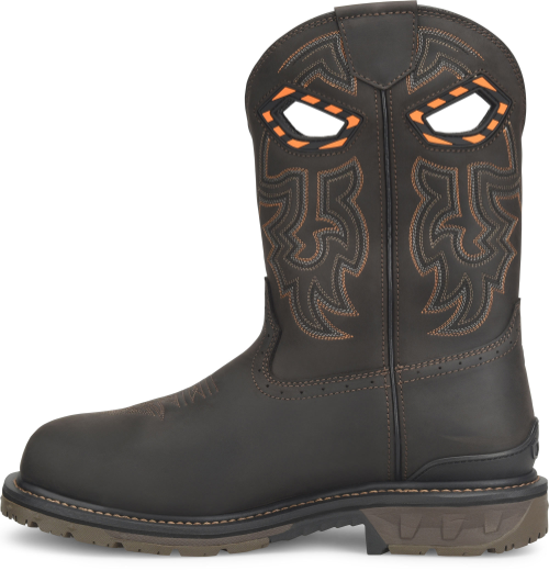 Composite Toe Boots 11" Phantom Rider Burner - Waterproof Work Boots With Wide Square Toe
