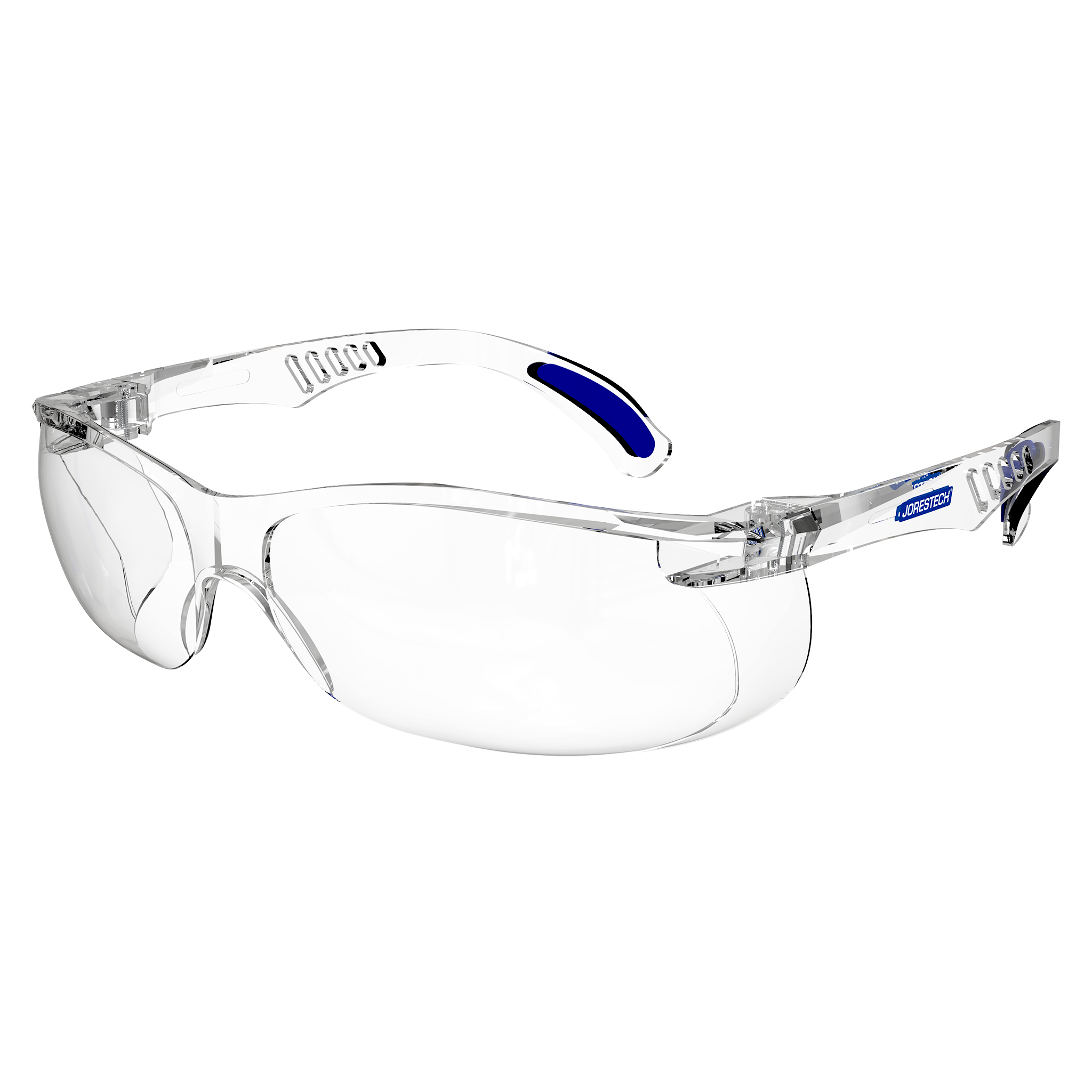 Panoramic Safety Glasses with Side Shields for High Impact Protection