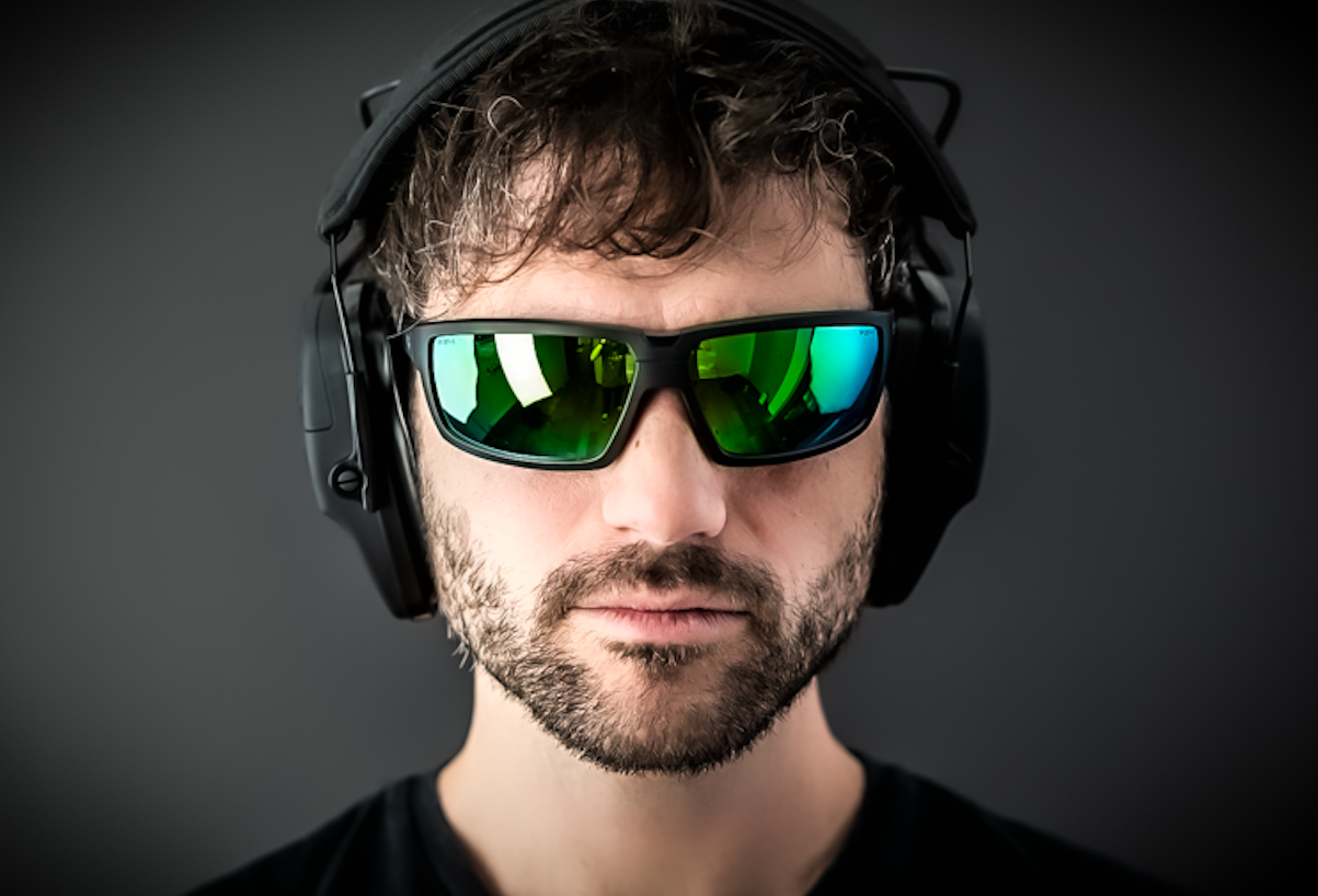 ShellShock Eclipse Polarized Safety Sunglasses — Z87+