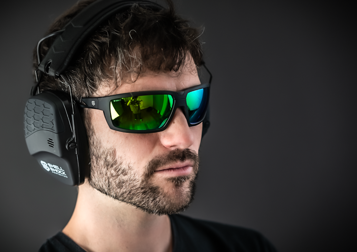 ShellShock Eclipse Polarized Safety Sunglasses — Z87+