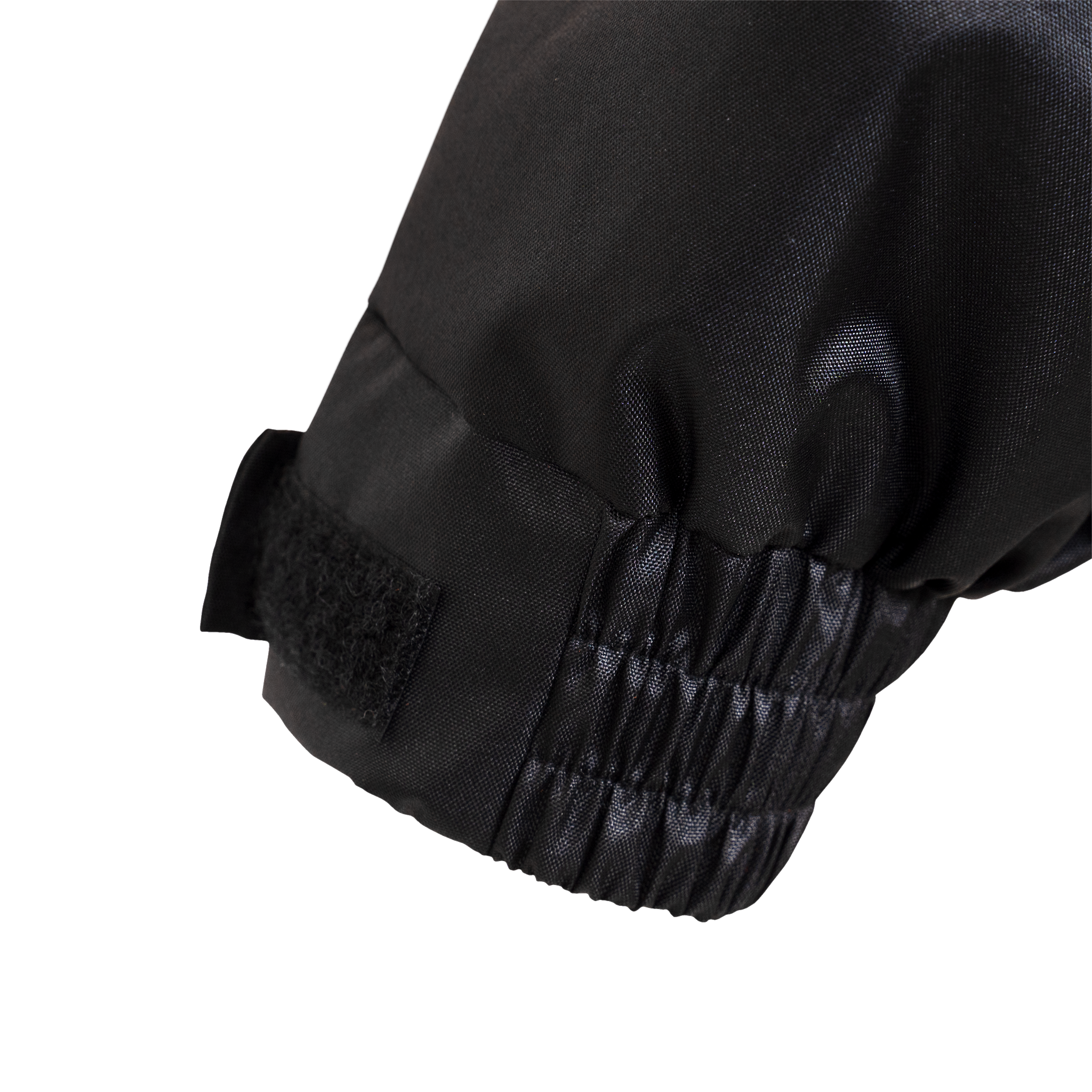 Hi-Vis Yellow/Black Rain Jacket with 2" Reflective Strips