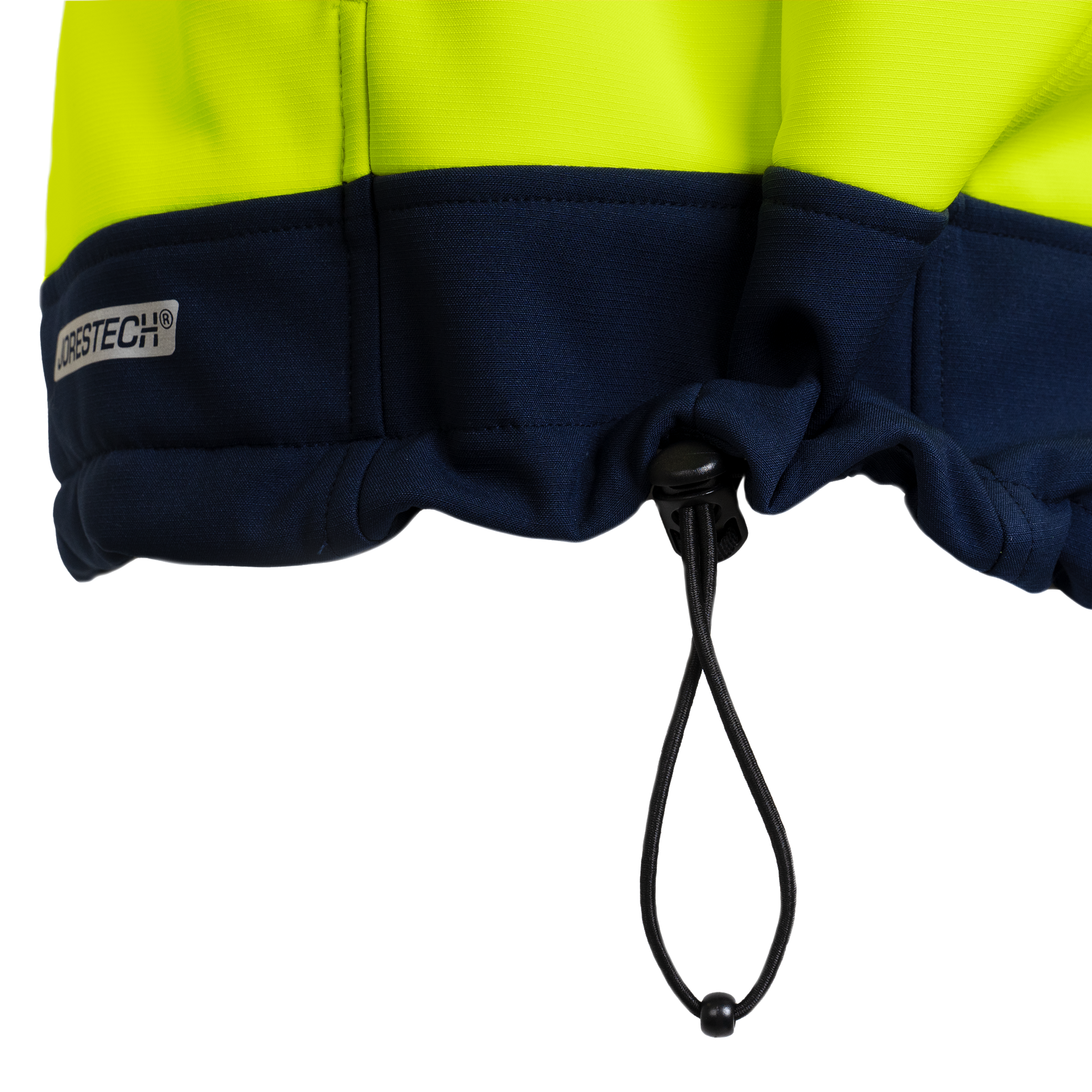 Hi-Vis Softshell Water Repellent Fleece Lined Safety Jacket with Reflective Strips