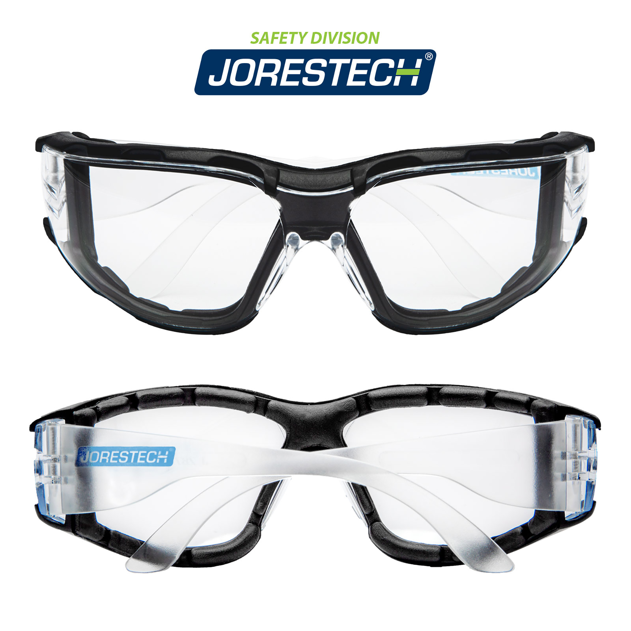 Safety Glasses for High Impact Protection with Foam Gasket