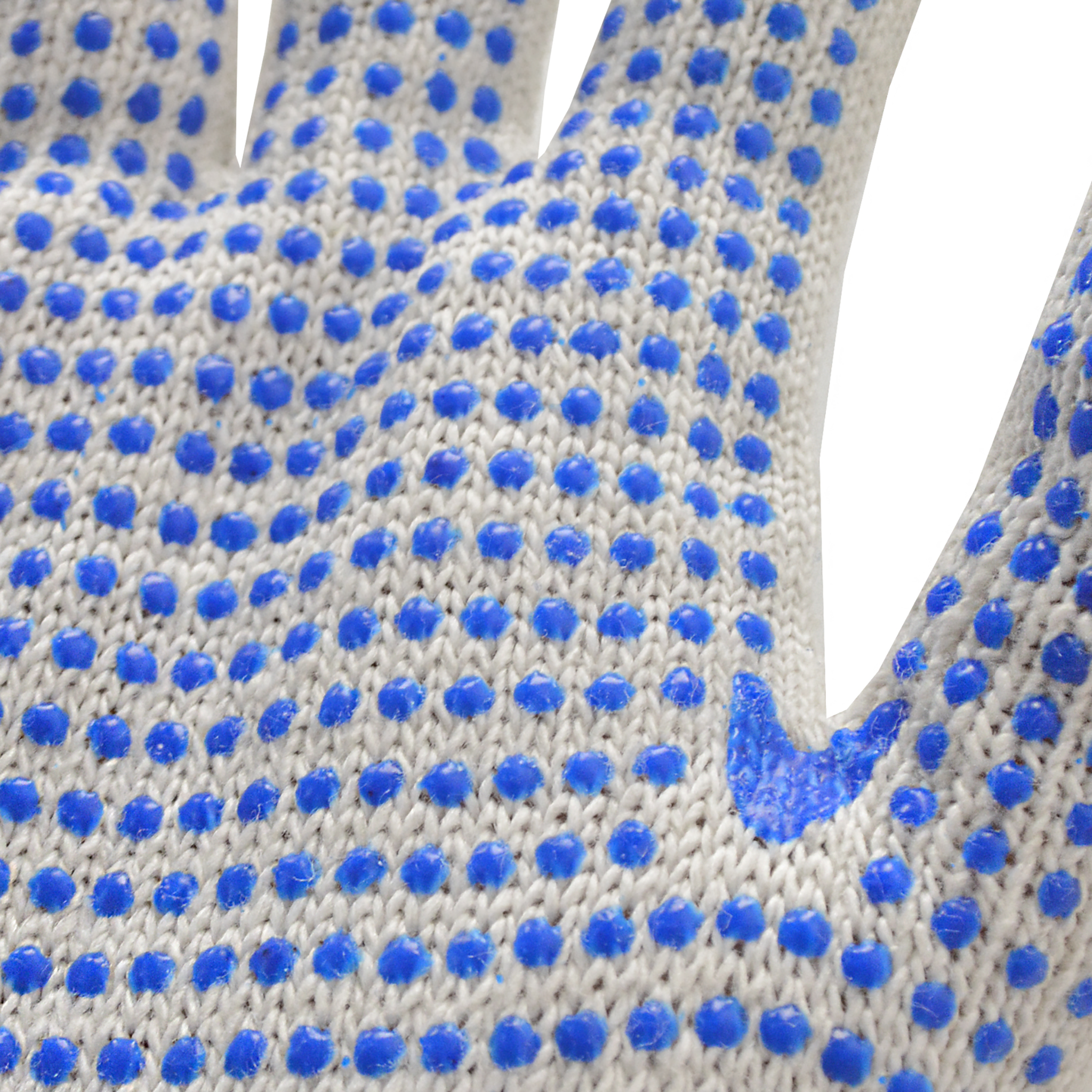 Safety Knitted Multi-Purpose Gloves with Anti-Slip PVC Dotted Palms – Pack of 12