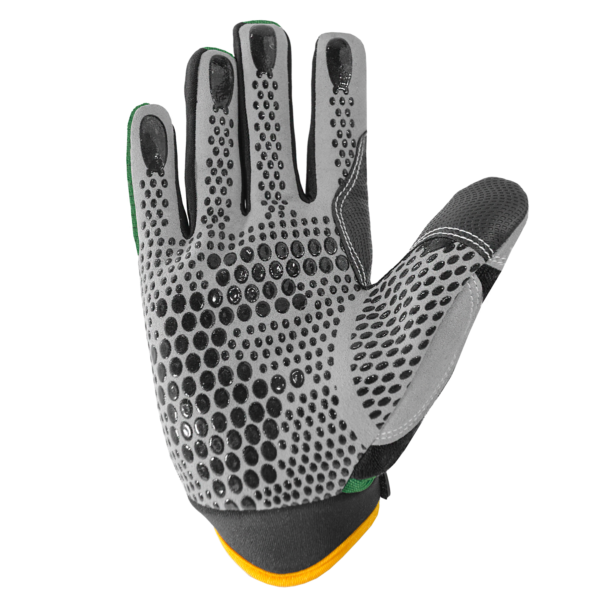 Safety Work Gloves with Anti-Slip Silicone Dotted Palms