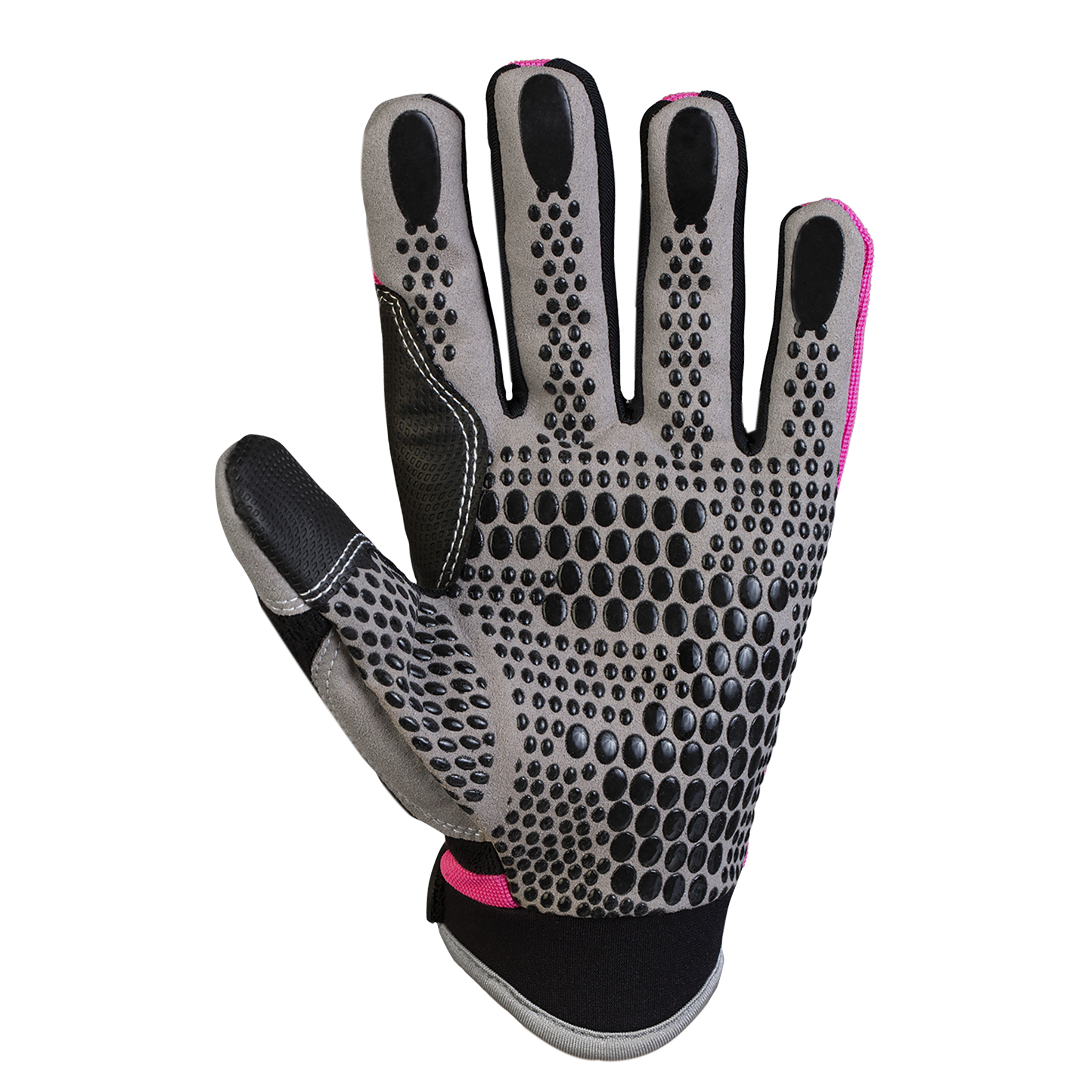 Safety Work Gloves with Anti-Slip Silicone Dotted Palms