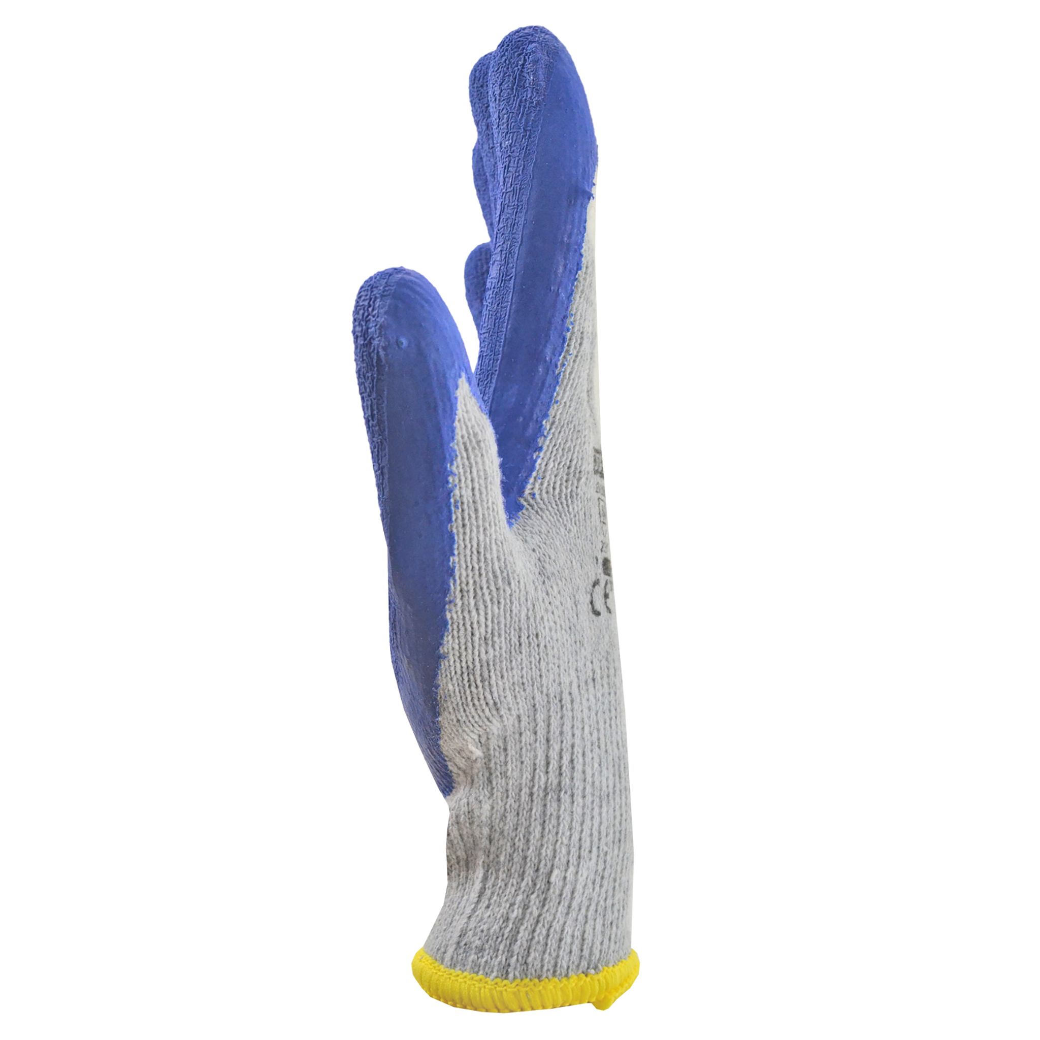 Safety Work Gloves with Crinkle Latex Dipped Palms – Pack of 12