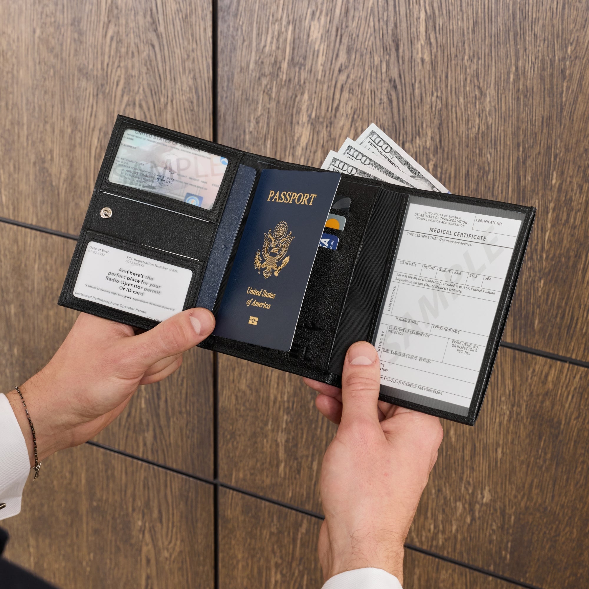 Pilot Document Holder V3 by Flevel - aviation product photo 3