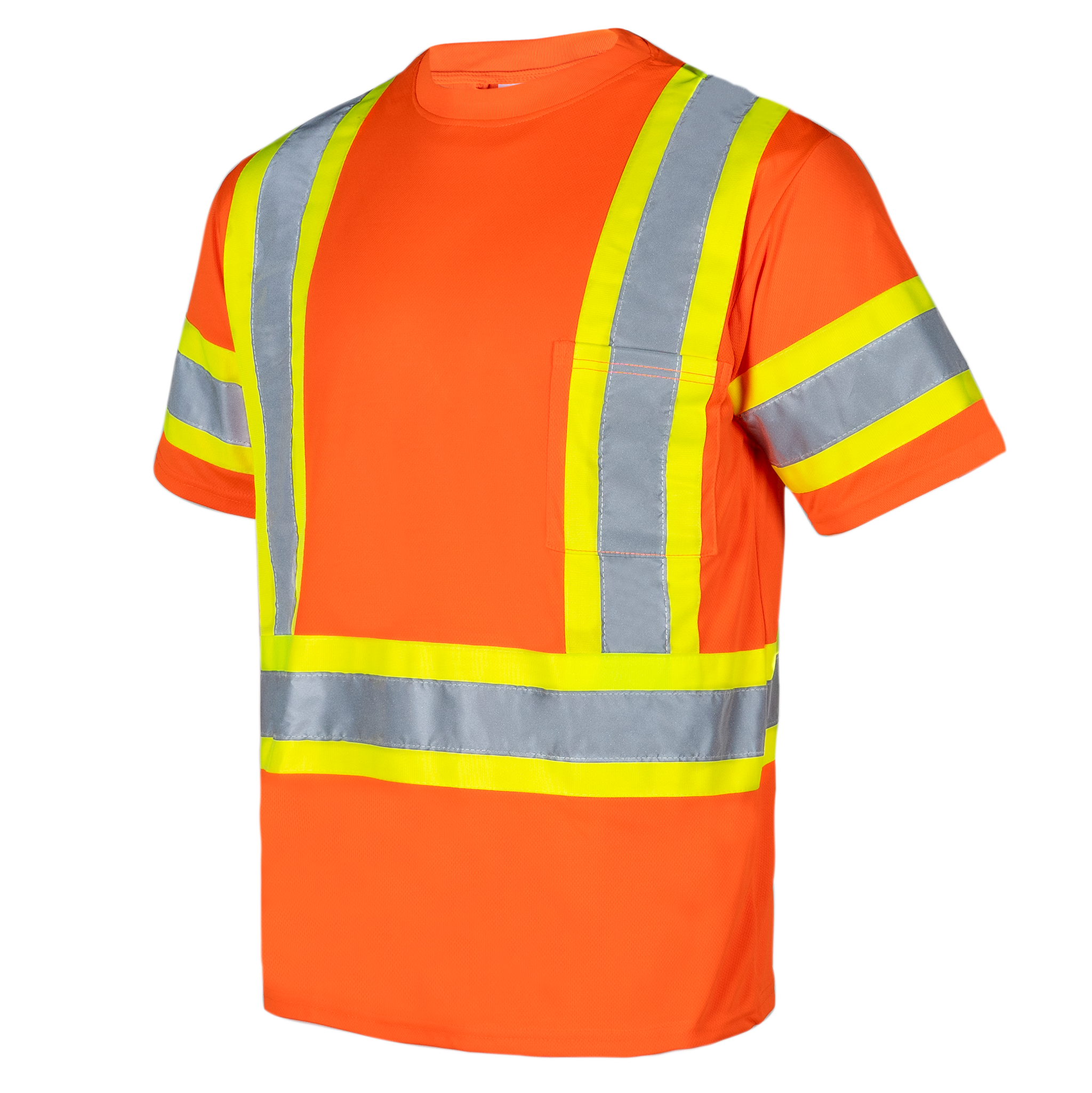Hi-Vis Class 3 Reflective Two-Tone Safety Shirt
