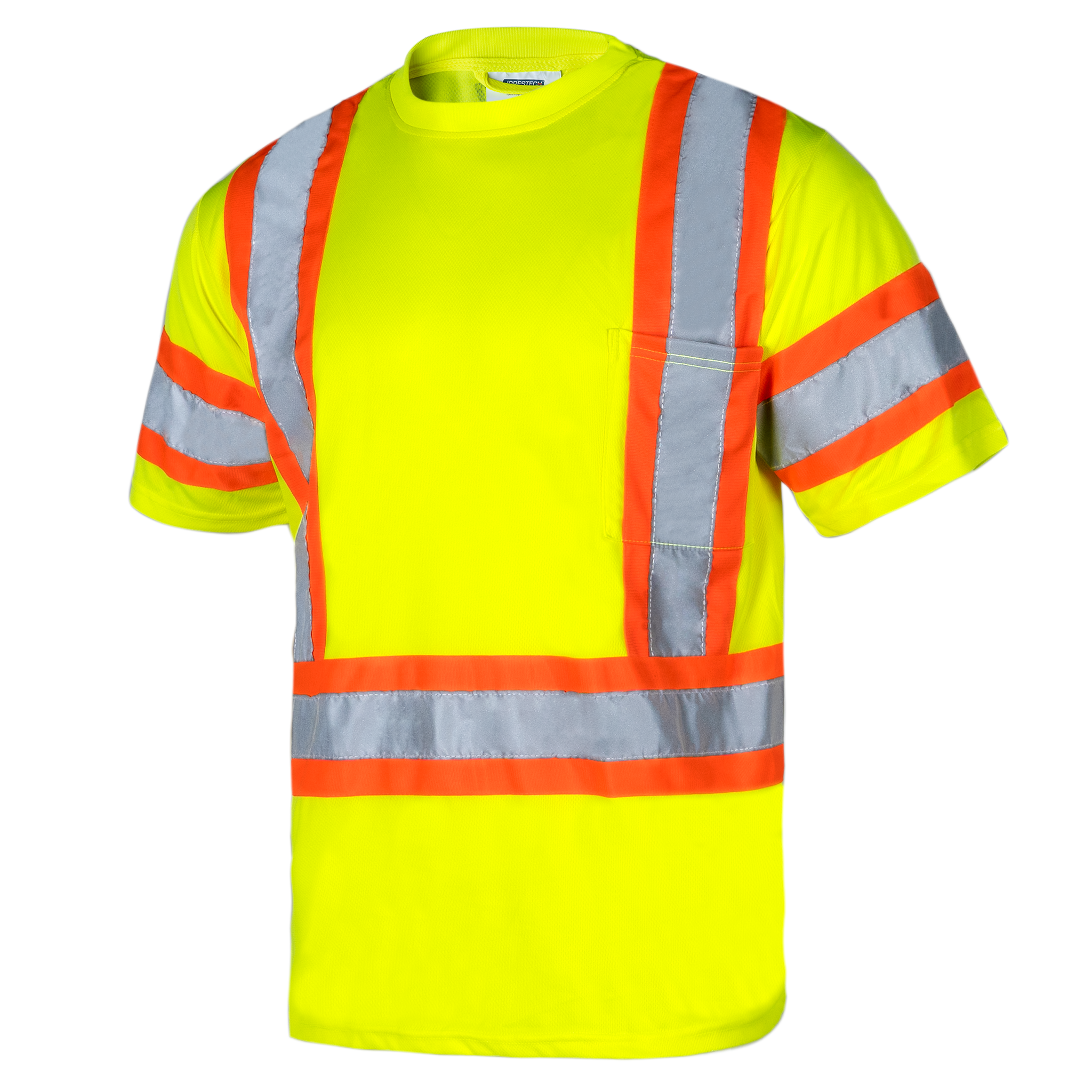 Hi-Vis Class 3 Reflective Two-Tone Safety Shirt