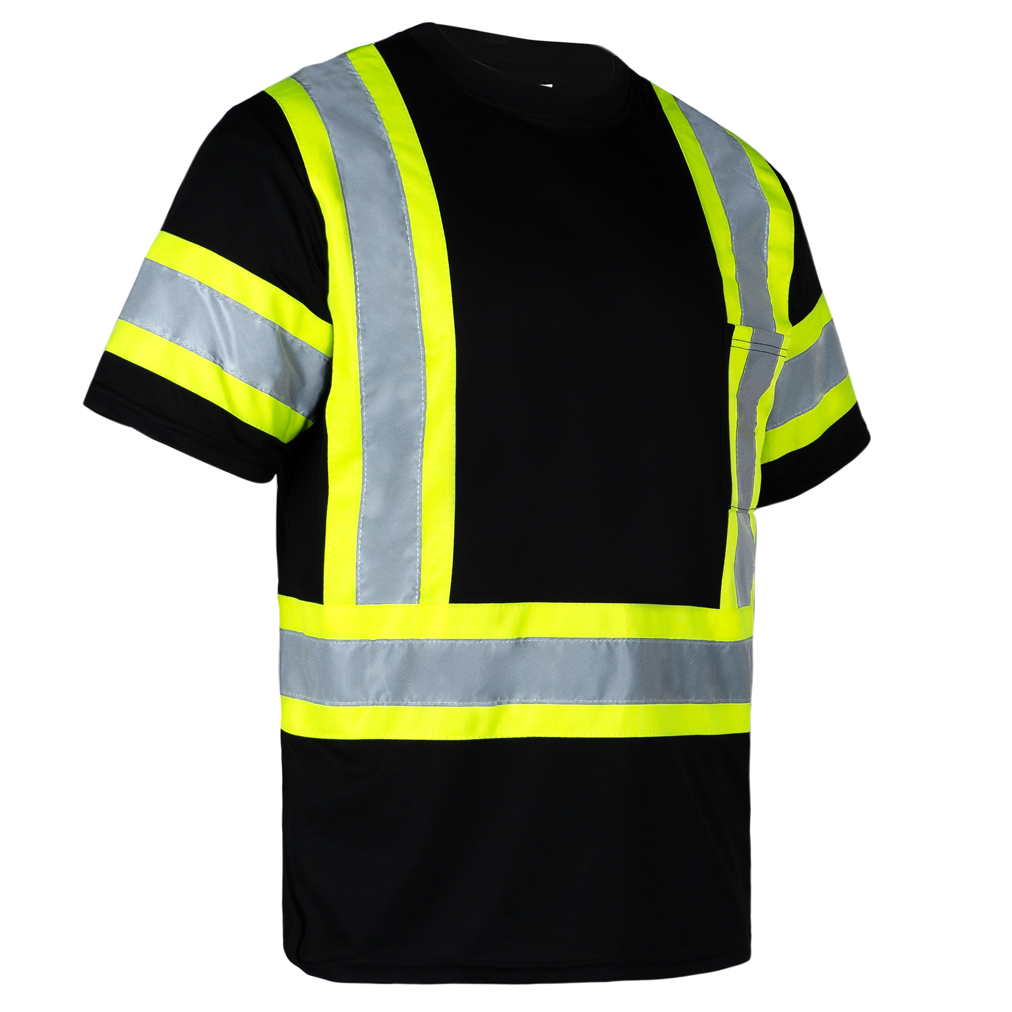 Hi-Vis Class 3 Reflective Two-Tone Safety Shirt