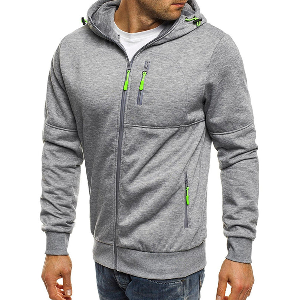 Men's Loose Fit Full-Zip Work Hoodie