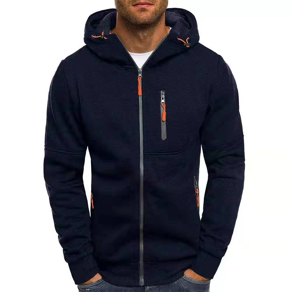 Men's Loose Fit Full-Zip Work Hoodie