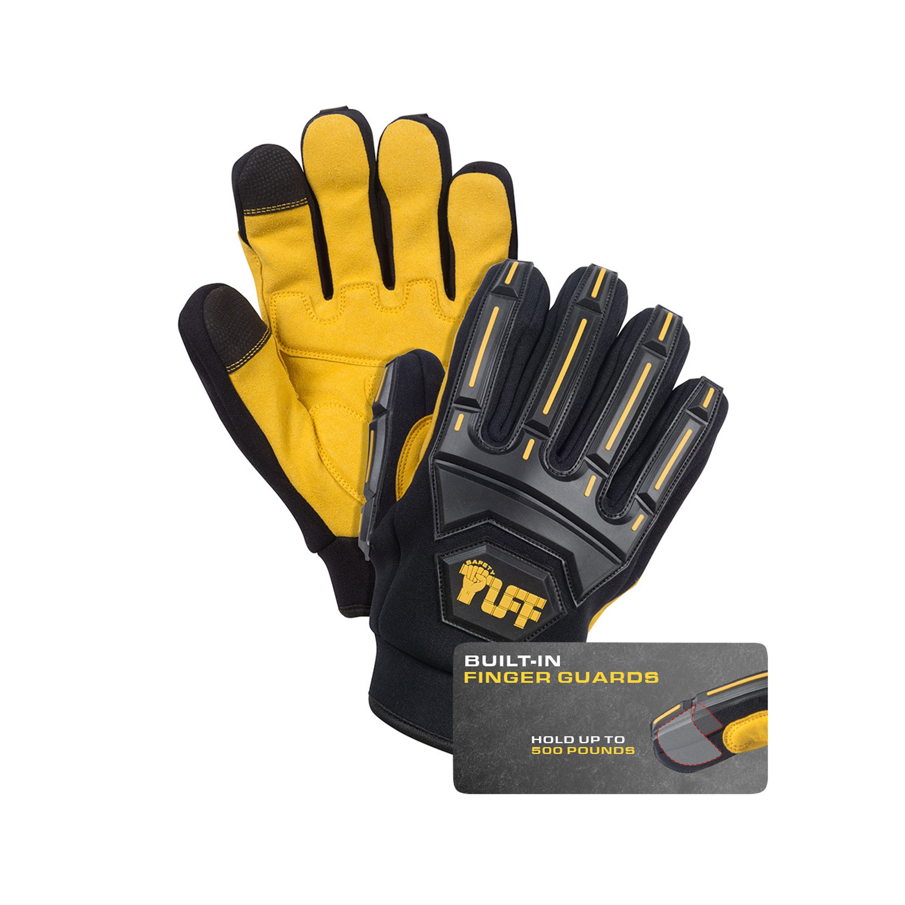 1050 Cut & Impact Resistant Glove with built in Finger Guards