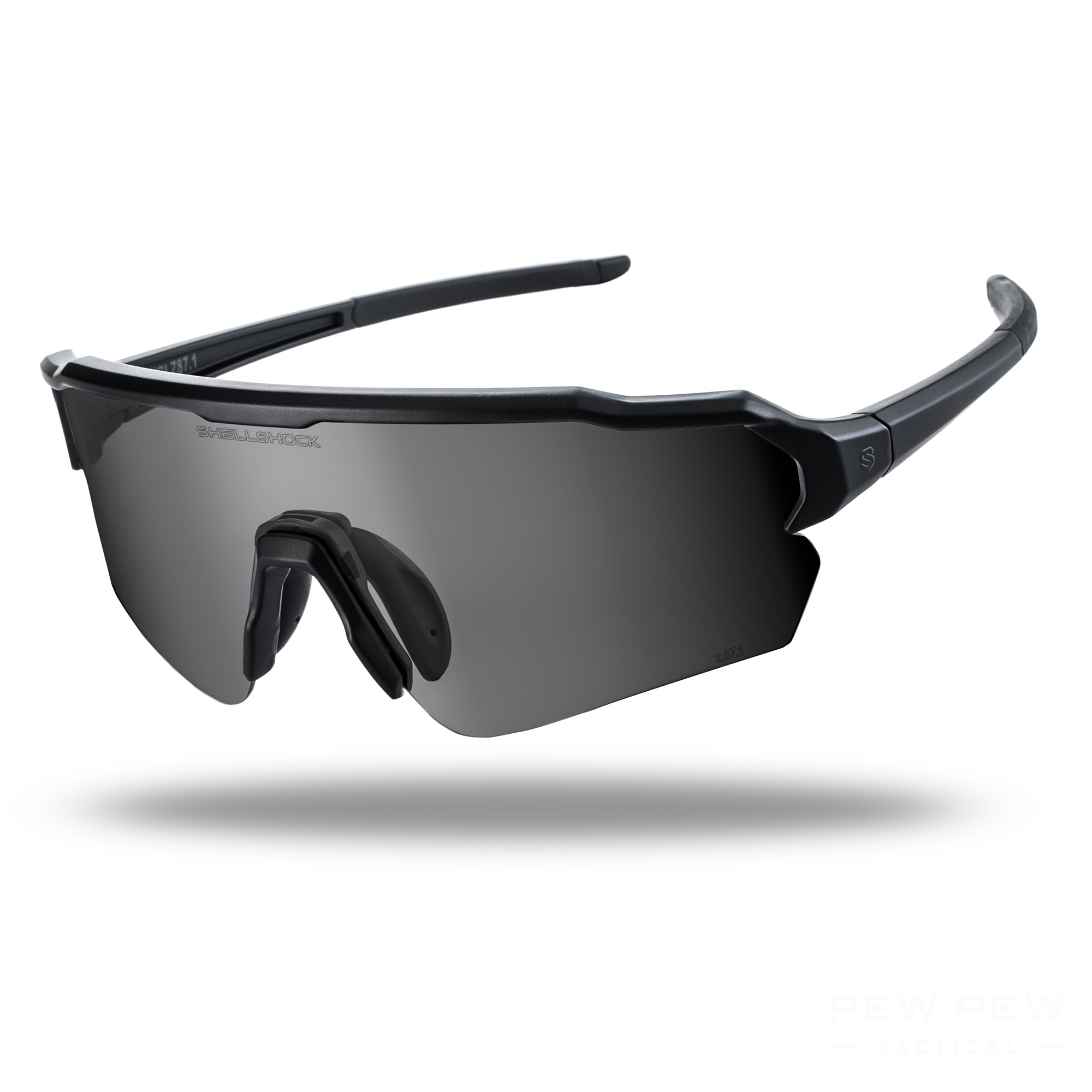 ShellShock SunShift HD+ Polarized Safety Sunglasses — Z87.1