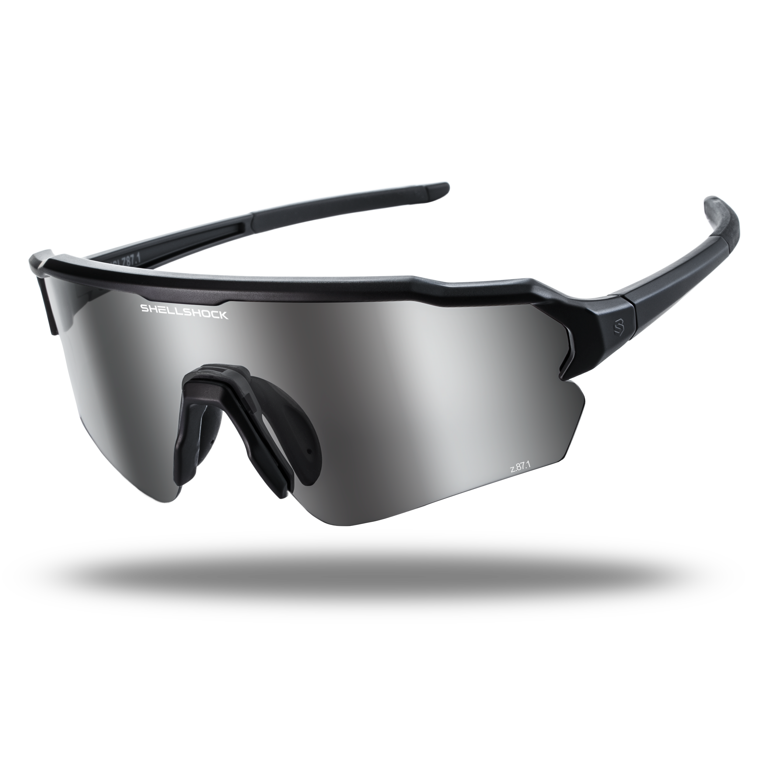 ShellShock SunShift HD+ Polarized Safety Sunglasses — Z87.1