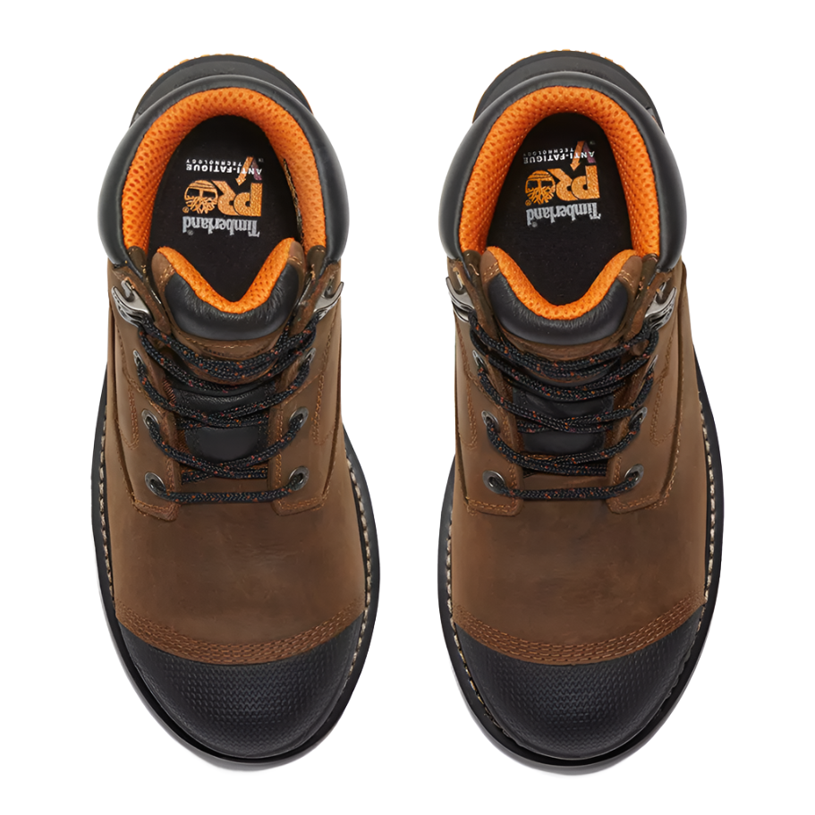 Composite Toe Boots | 6 Inch Waterproof Safety Work Boots With Anti Fatigue Footbed