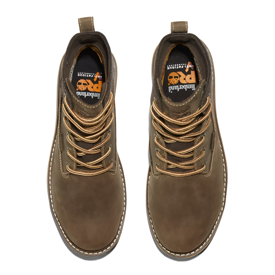 Women's Alloy Toe Boots - Waterproof Safety Boots With Full-Grain Leather Comfort