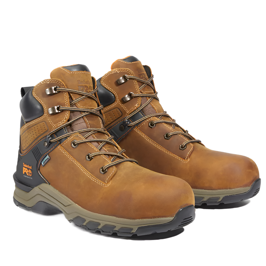 Composite Toe Work Boots – Waterproof, Slip Resistant, Lightweight Safety Footwear