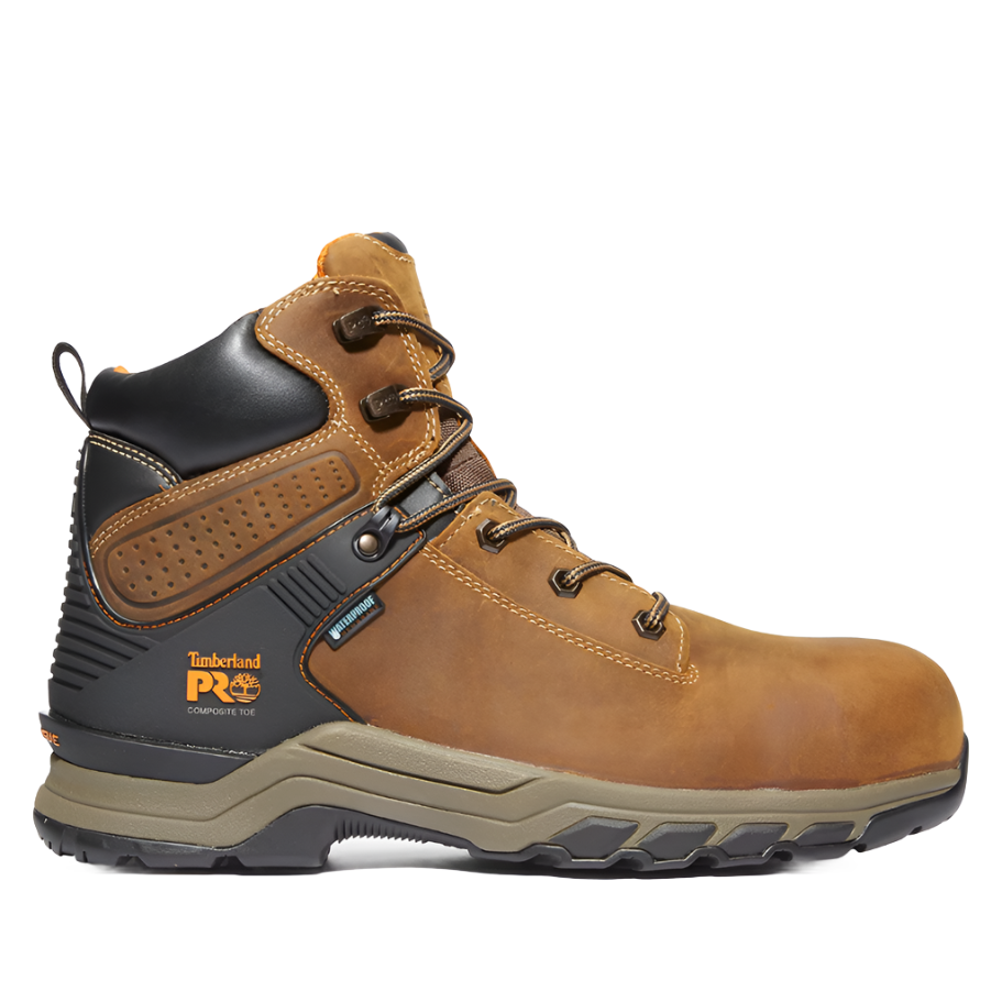 Composite Toe Work Boots – Waterproof, Slip Resistant, Lightweight Safety Footwear