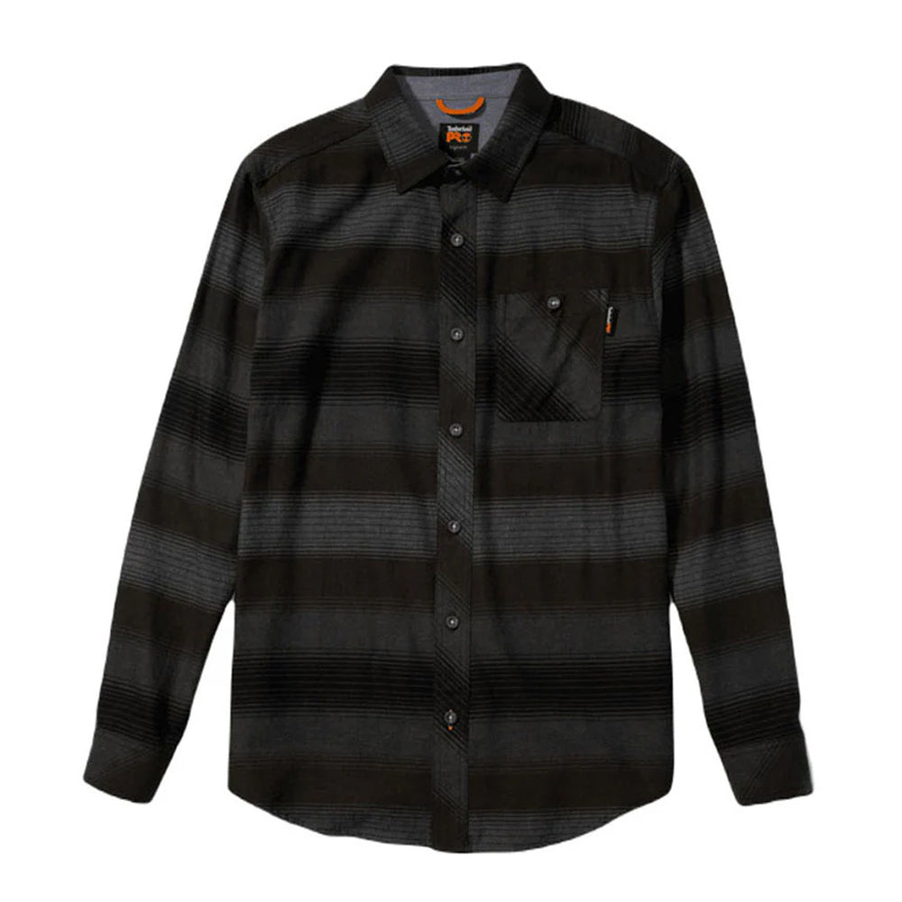 Midweight Flannel Shirt - Timberland PRO Woodfort Durable Work Shirt With Pocket