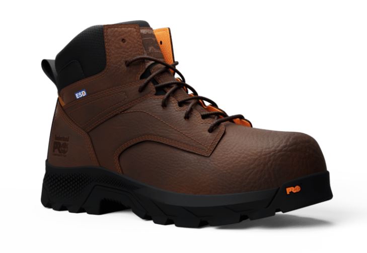 Composite Safety Toe Boots - Lightweight Work Safety Shoes with Slip Resistant Footwear
