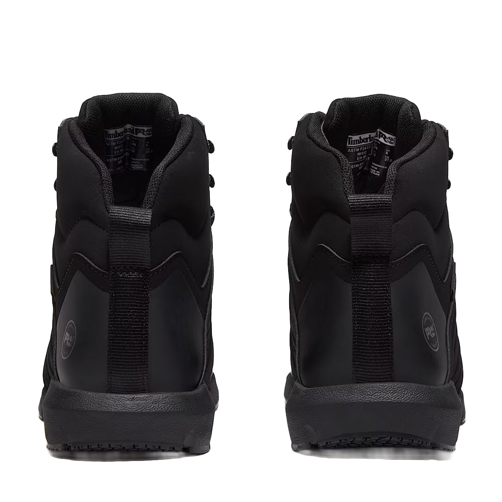 Radius Mid Comp Toe Men's Work Sneakers – Lightweight, Breathable Safety Shoes