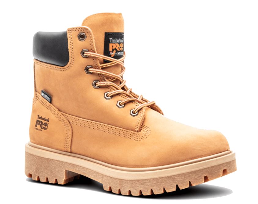 Steel Toe Work Boots – Waterproof Insulated Safety Footwear with Durable Leather