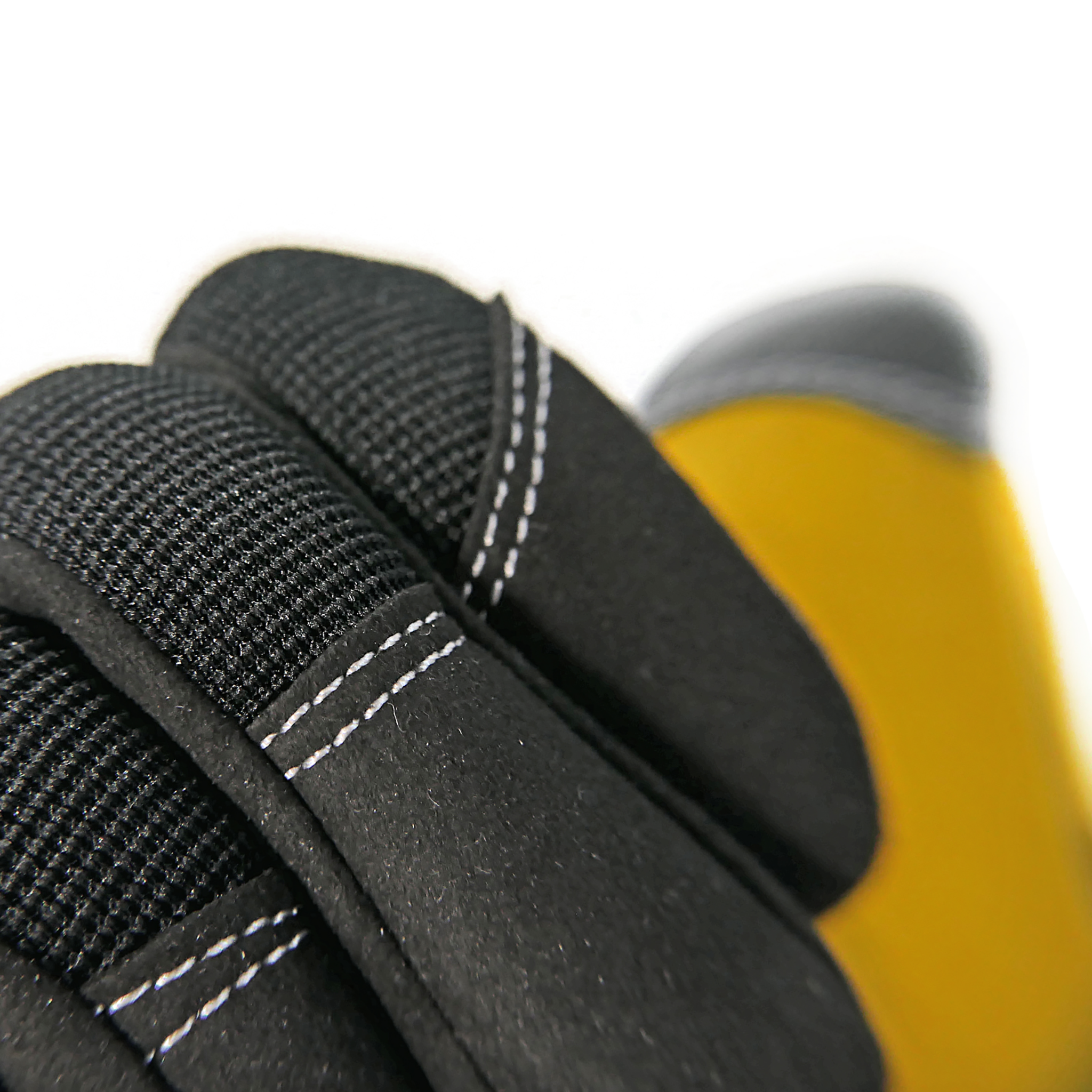Touchscreen Safety Work Gloves with Leather Palms