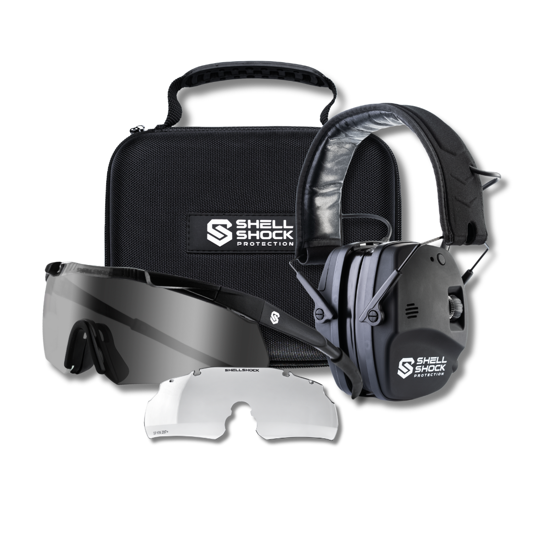 ShellShock Ultimate Eyes & Ears Protection Combo