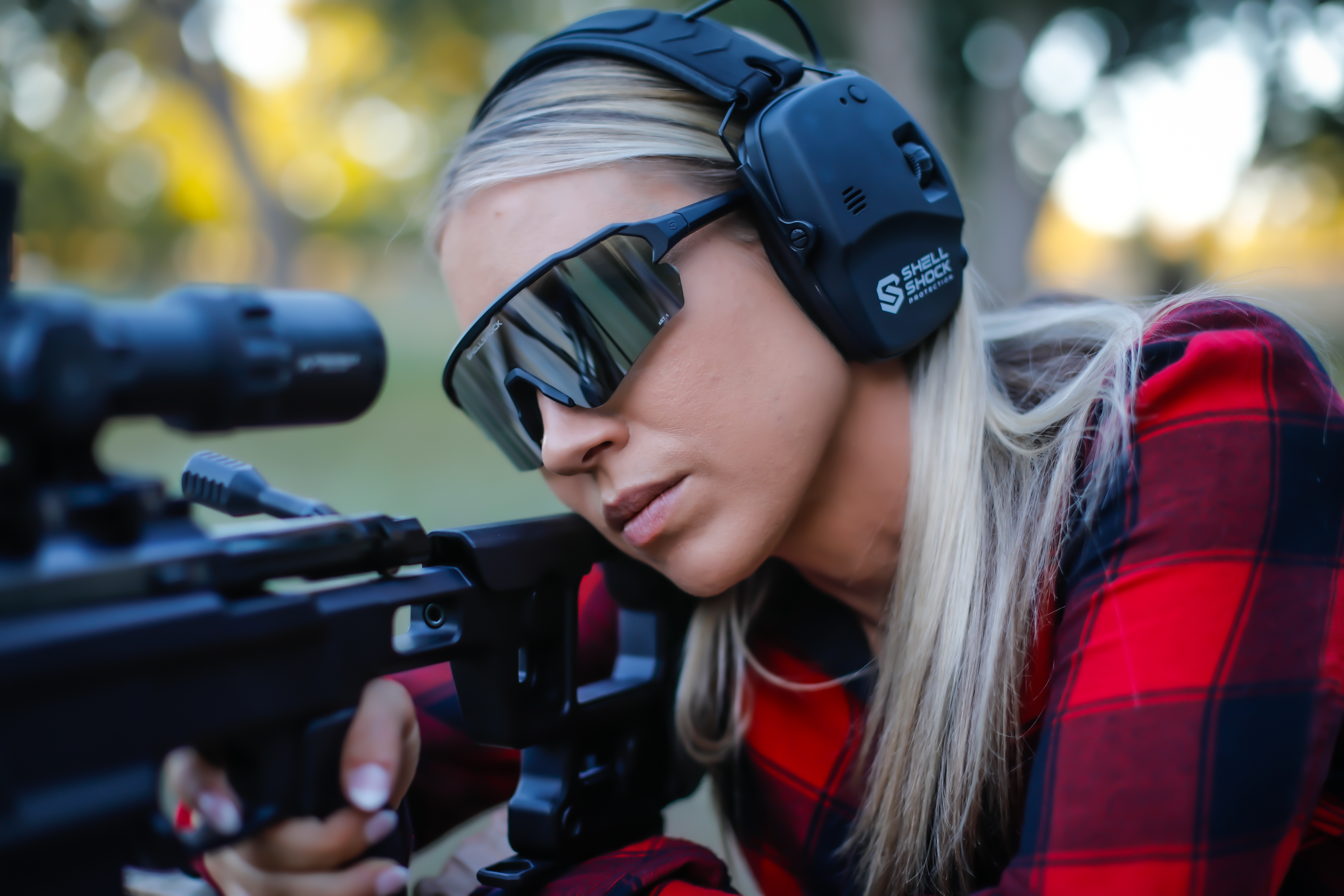 ShellShock SunShift HD+ Polarized Safety Sunglasses — Z87.1