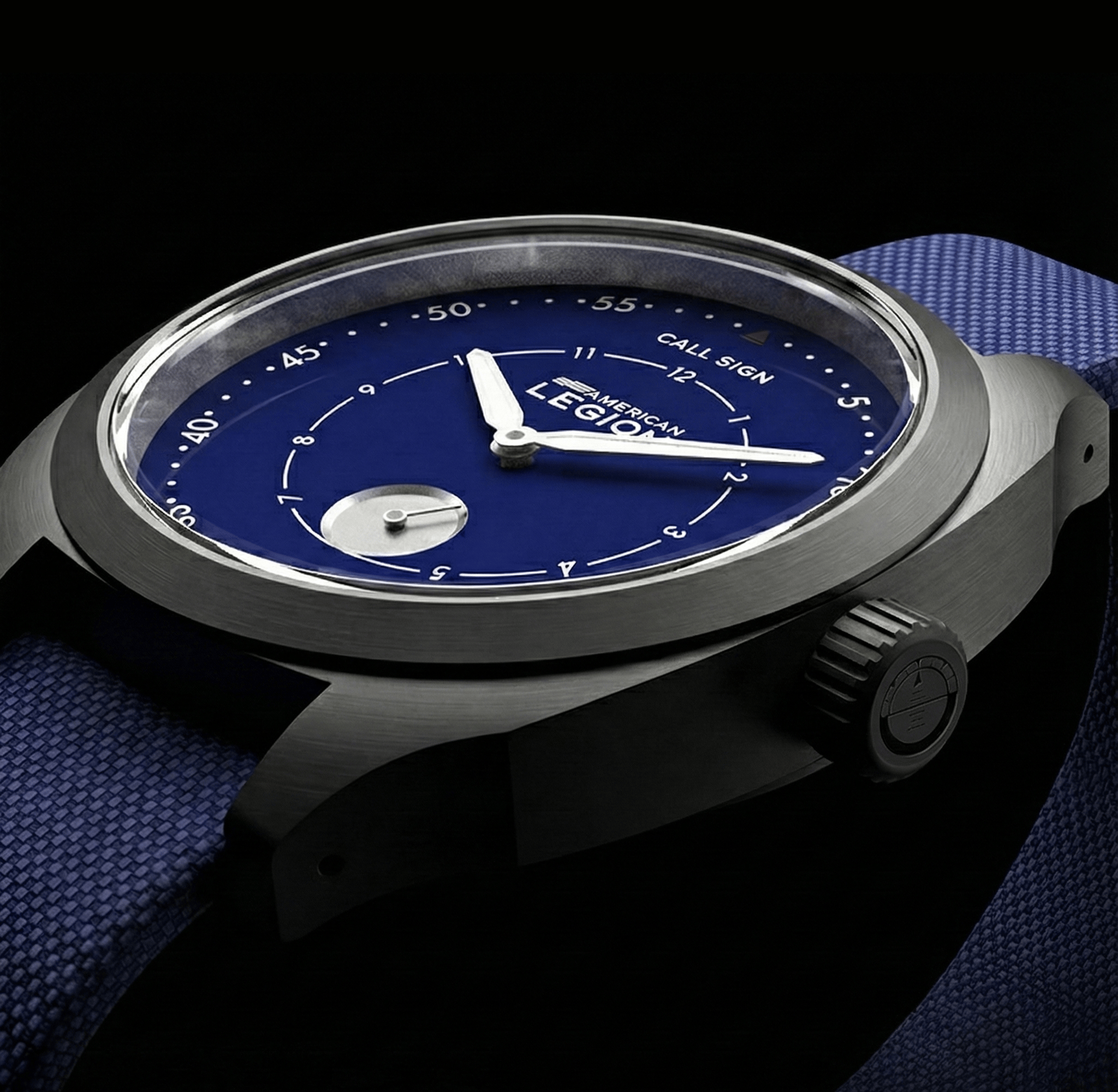 Waypoint Pilot Watch — Blue Dial