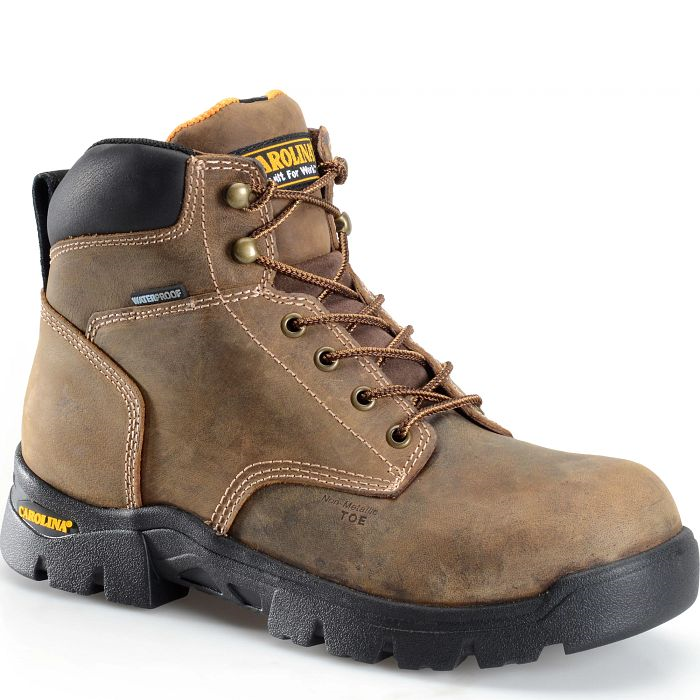 Composite Toe Work Boot - Waterproof 6 Inch Work Boots | Slip Resistant Oil Resistant