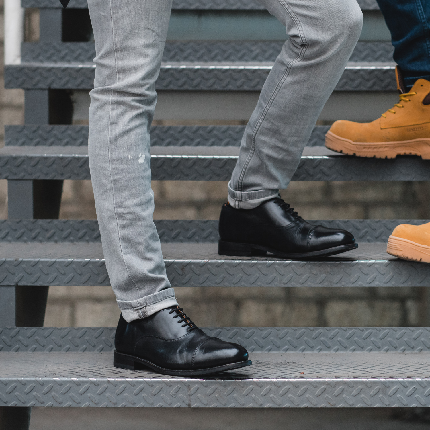 STEEL TOE EXECUTIVE SHOE CEO BLACK